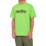 volcom tee shirt fa zephyr 3 sst (electric green)