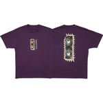 volcom tee shirt lse eye rust (grape royal)