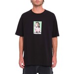 volcom tee shirt lse underfaced (black)