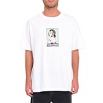 volcom tee shirt lse underfaced (white)