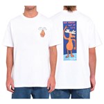 volcom tee shirt olivmoose (white)